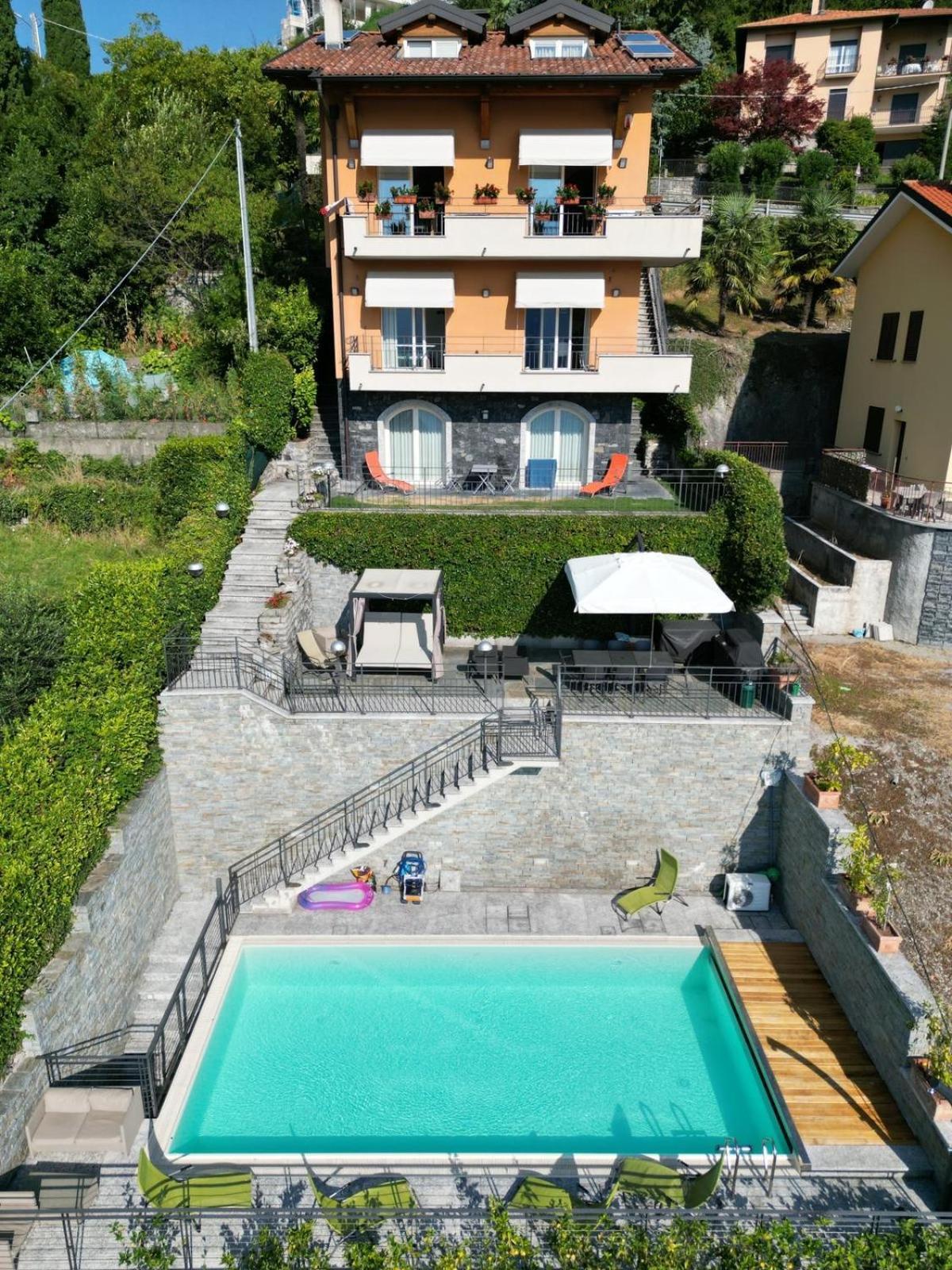 Villa Nogara Menaggio Exteriör bild